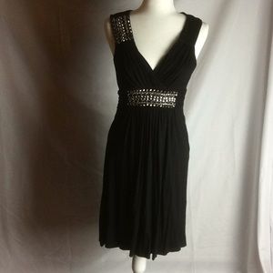 Black sleeveless casual dress size small